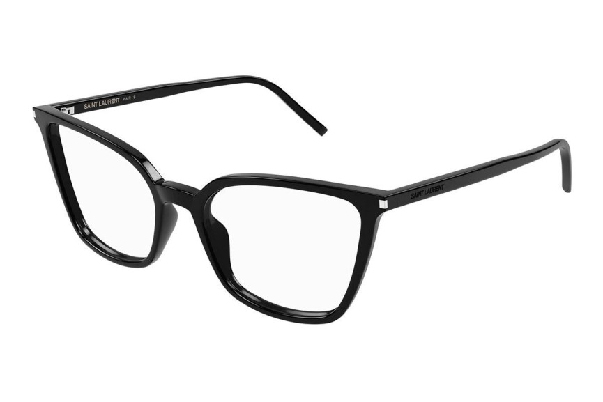 szemüvegeinket Saint Laurent SL669 002 Cat Eye Fekete