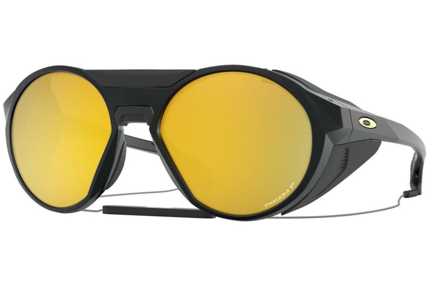 Okulary przeciwsłoneczne Oakley Clifden OO9440-07 Polarized Okrągłe Czarne