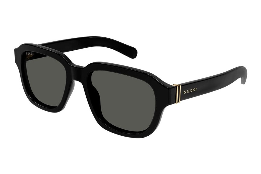 Okulary przeciwsłoneczne Gucci GG1508S 001 Prostokątne Czarne