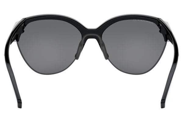 Okulary przeciwsłoneczne Oakley Trailing Point OO9447 944704 Polarized Okrągłe Czarne