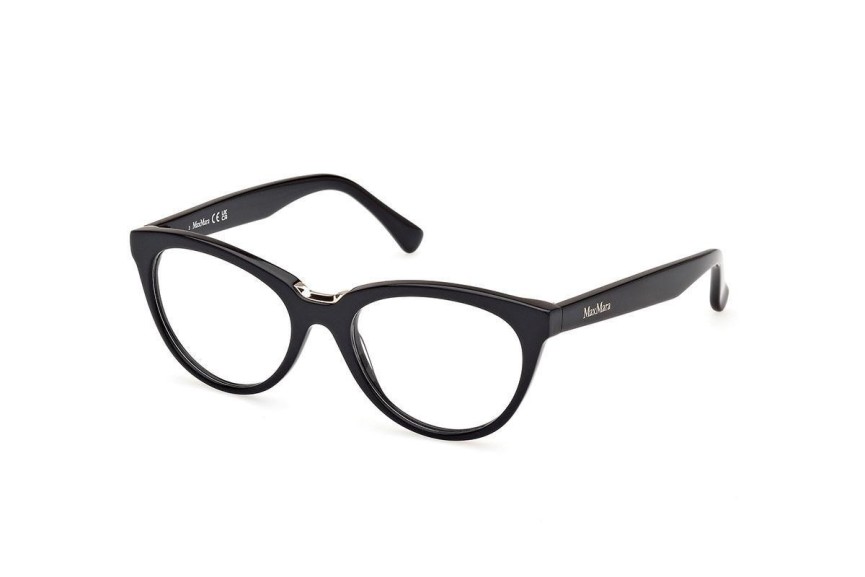 Okulary korekcyjne Max Mara MM5132 001 Okrągłe Czarne