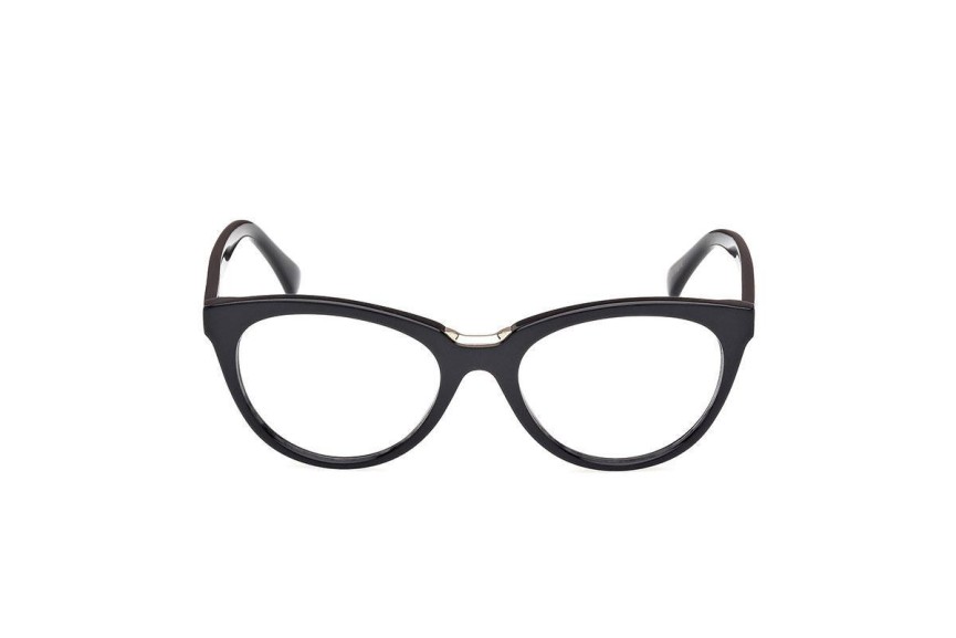 Okulary korekcyjne Max Mara MM5132 001 Okrągłe Czarne