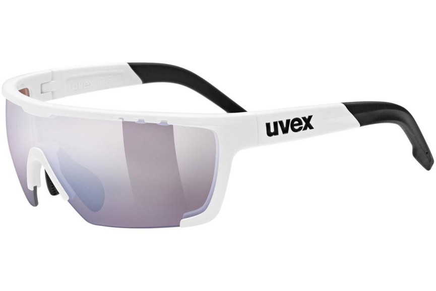 Okulary przeciwsłoneczne uvex sportstyle 707 colorvision White S2 Pojedyncze | Shield Białe