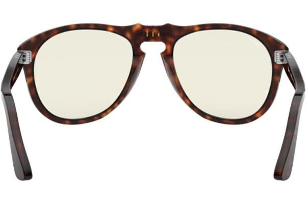 Okulary przeciwsłoneczne Persol PO0649 24/BL Photochromic Pilotki (Aviator) Havana