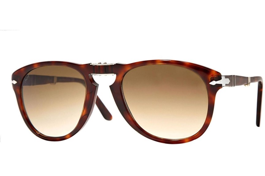 Okulary przeciwsłoneczne Persol Folding 714 Series PO0714 24/51 Pilotki (Aviator) Havana