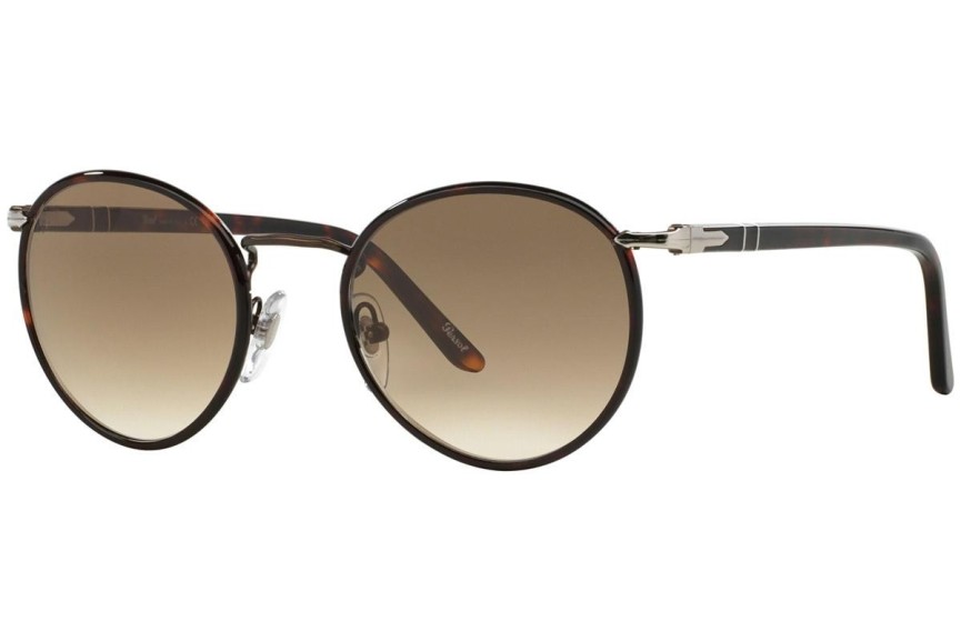Okulary przeciwsłoneczne Persol Suprema PO2422SJ 992/51 Okrągłe Havana