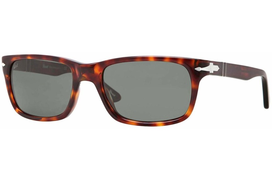 Okulary przeciwsłoneczne Persol PO3048S 24/31 Kwadratowe Havana