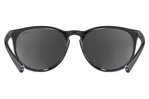 Okulary przeciwsłoneczne uvex lgl 43 Black S3 Okrągłe Czarne