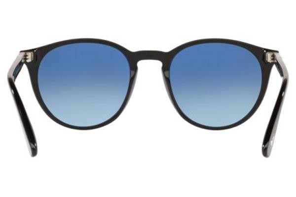 Okulary przeciwsłoneczne Persol PO3152S 9014Q8 Okrągłe Czarne