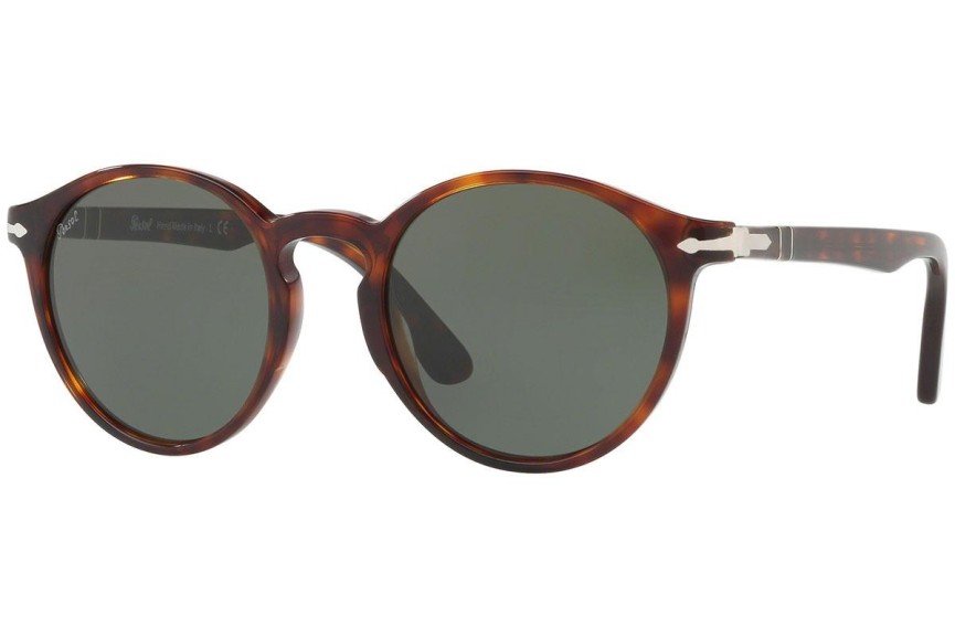 Okulary przeciwsłoneczne Persol Galleria '900 Collection PO3171S 24/31 Okrągłe Havana