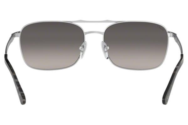 Okulary przeciwsłoneczne Persol PO2454S 1074M3 Polarized Prostokątne Czarne