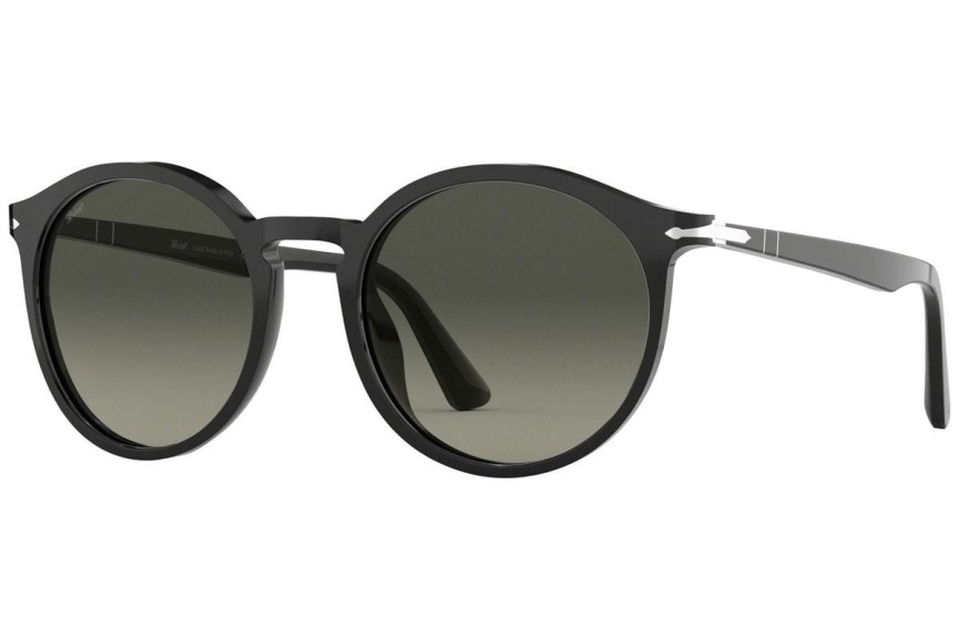 Okulary przeciwsłoneczne Persol Galleria '900 Collection PO3214S 95/71 Okrągłe Czarne