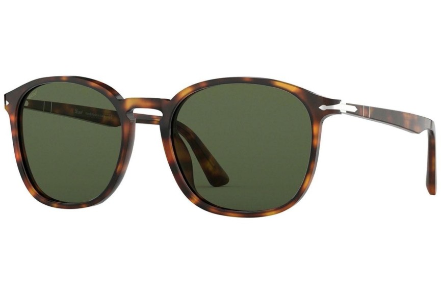 Okulary przeciwsłoneczne Persol Galleria '900 Collection PO3215S 24/31 Kwadratowe Havana