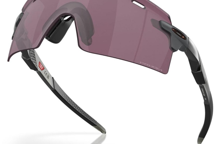 Okulary przeciwsłoneczne Oakley Encoder Strike Vented OO9235 923510 Pojedyncze | Shield Czarne