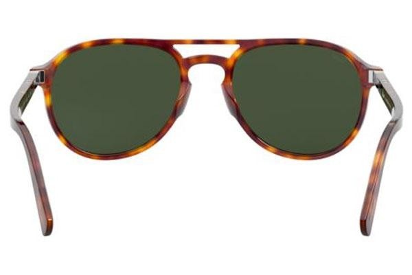 Okulary przeciwsłoneczne Persol El Profesor Sergio PO3235S 24/31 Pilotki (Aviator) Havana