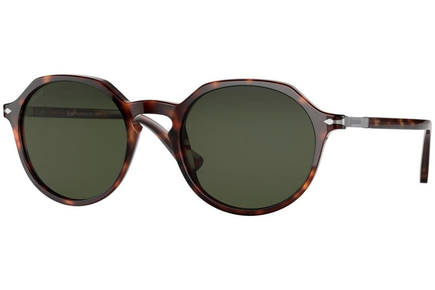 Okulary przeciwsłoneczne Persol PO3255S 24/31 Okrągłe Havana