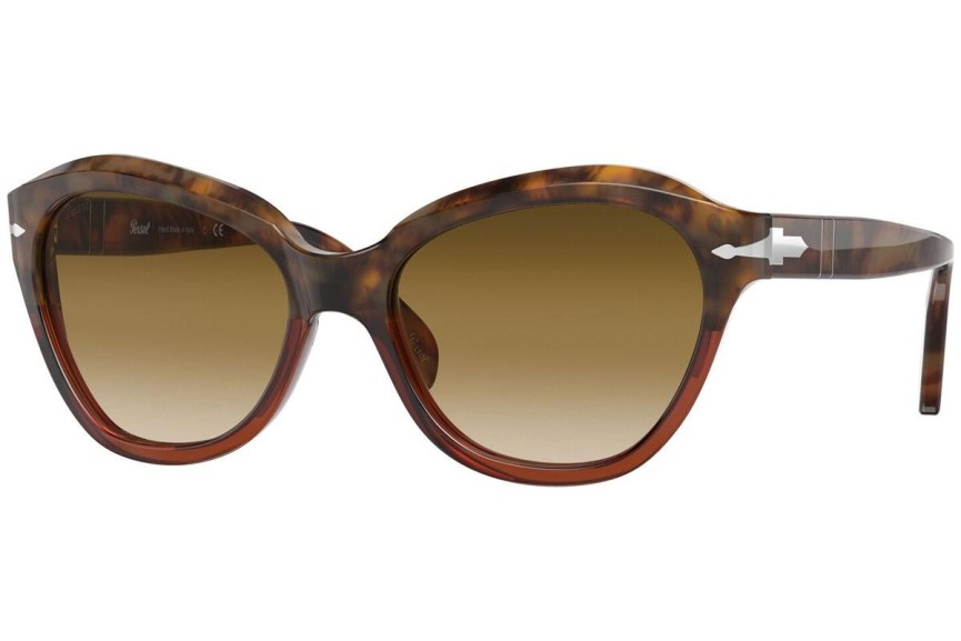 Okulary przeciwsłoneczne Persol PO0582S 112151 Kocie oczy Havana