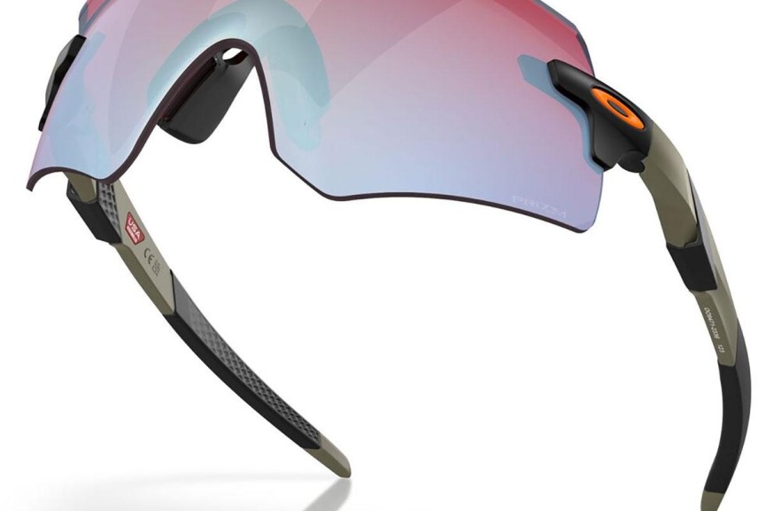 Okulary przeciwsłoneczne Oakley Encoder OO9471 947123 Pojedyncze | Shield Zielone