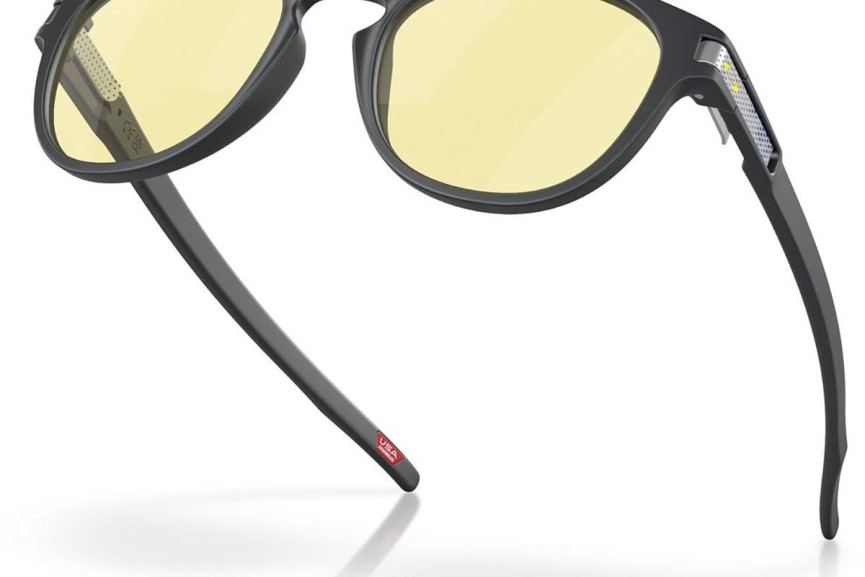 Okulary przeciwsłoneczne Oakley Latch OO9265 926567 Kwadratowe Czarne