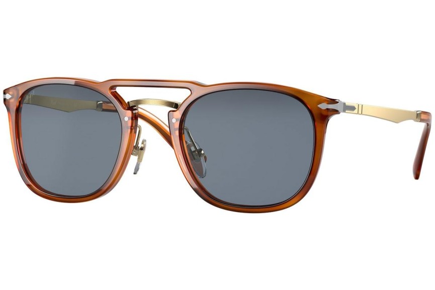 Okulary przeciwsłoneczne Persol PO3265S 96/56 Okrągłe Brązowe