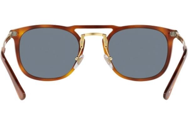 Okulary przeciwsłoneczne Persol PO3265S 96/56 Okrągłe Brązowe