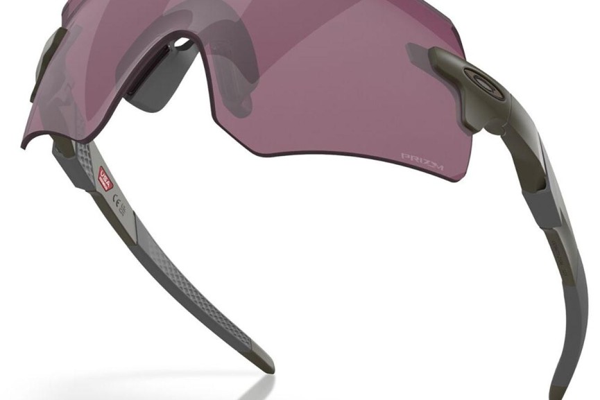 Okulary przeciwsłoneczne Oakley Encoder OO9471 947121 Pojedyncze | Shield Zielone