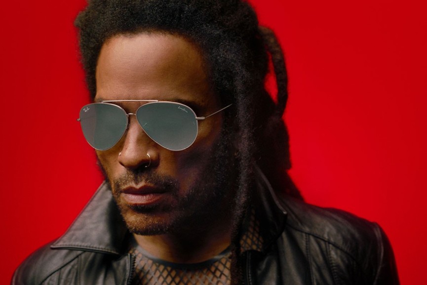 Слънчеви очила Ray-Ban Aviator Reverse x Lenny Kravitz RBR0101S 003/30 Пилотни Сребърна