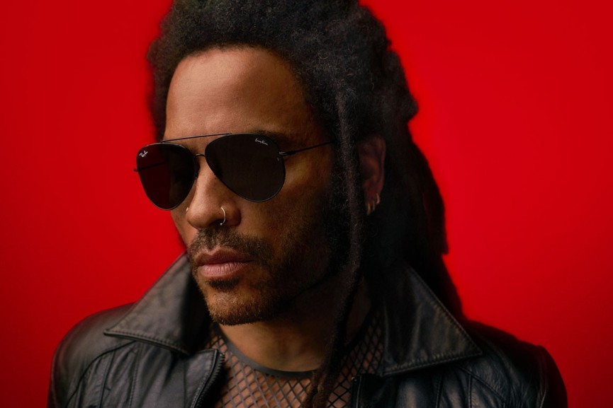 Слънчеви очила Ray-Ban Aviator Reverse x Lenny Kravitz RBR0101S 002/GR Пилотни Черна