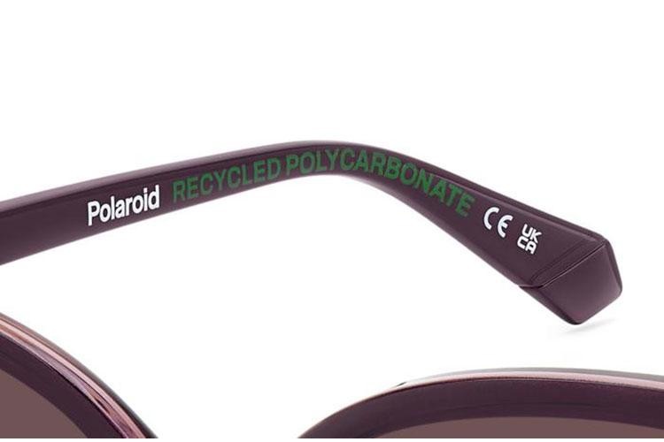 Слънчеви очила Polaroid PLD4176/S/X B3V/KL Polarized Око на котка Виолетова