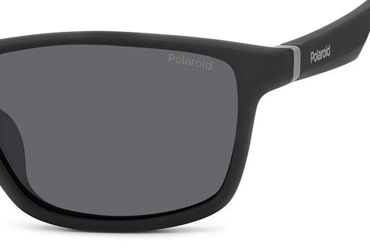 Okulary przeciwsłoneczne Polaroid PLD2153/S O6W/M9 Polarized Prostokątne Czarne