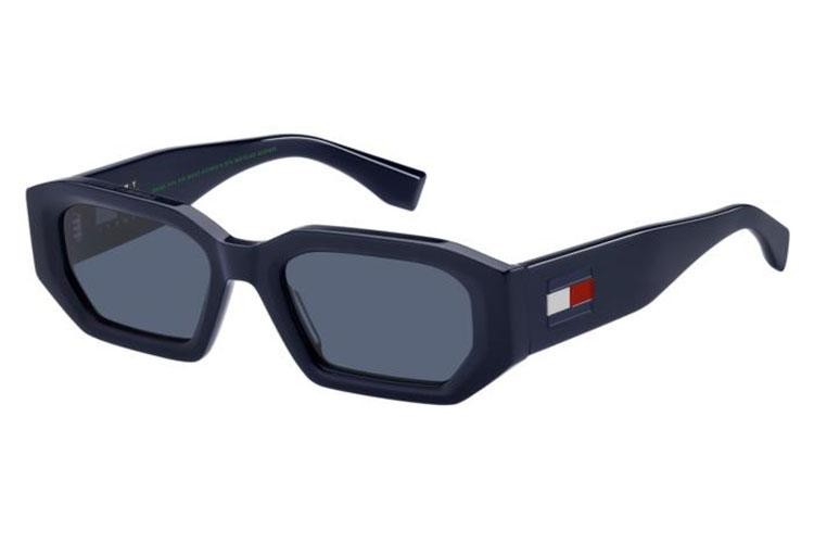 Ochelari de soare Tommy Hilfiger TJ0099/S PJP/KU Pătrați Albaștri