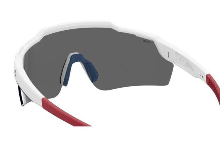 Okulary przeciwsłoneczne Under Armour UALEVELUP WWK/W1 Pojedyncze | Shield Białe