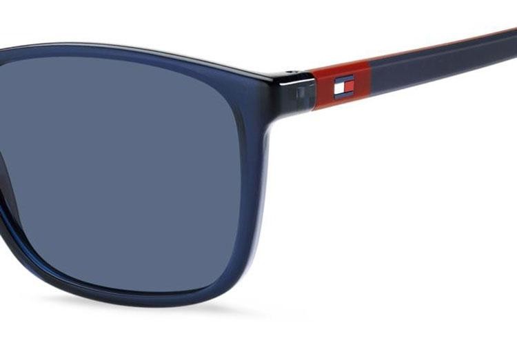 Okulary przeciwsłoneczne Tommy Hilfiger TH2120/S PJP/KU Prostokątne Niebieskie