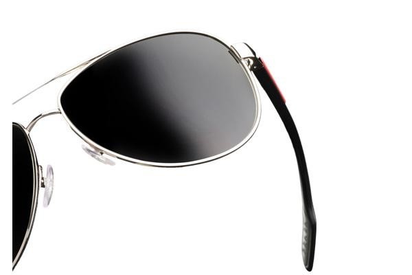 Ochelari de soare Prada Linea Rossa PS53PS 1BC5W1 Polarized Pilot Argintii