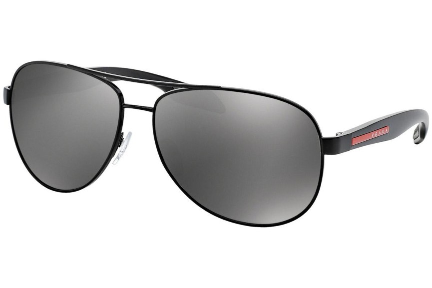 Okulary przeciwsłoneczne Prada Linea Rossa PS53PS 1BO7W1 Pilotki (Aviator) Czarne
