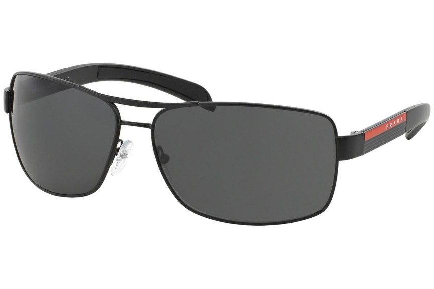 Okulary przeciwsłoneczne Prada Linea Rossa PS54IS 1BO1A1 Prostokątne Czarne