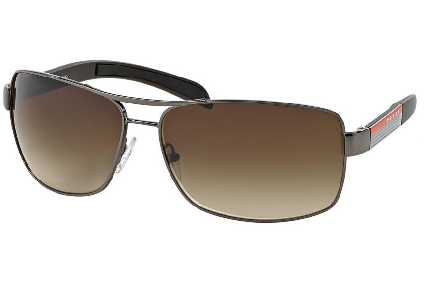 Okulary przeciwsłoneczne Prada Linea Rossa PS54IS 5AV6S1 Prostokątne Szare