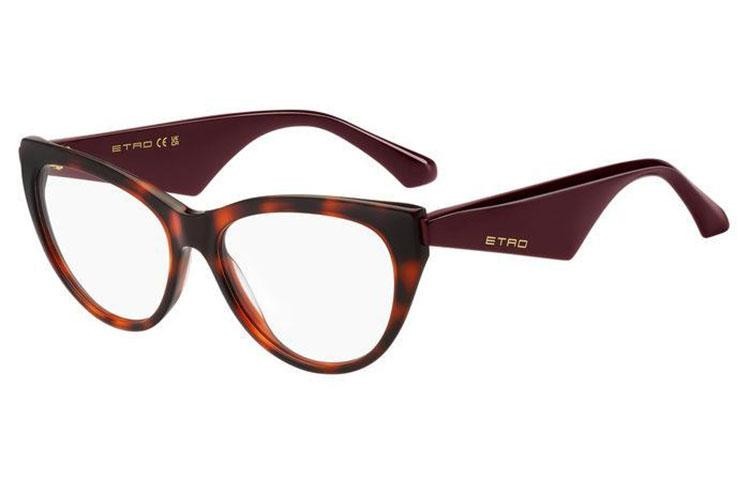 Okulary korekcyjne Etro ETRO0008 086 Kocie oczy Havana