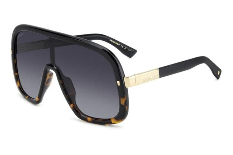 Ochelari de soare Dsquared2 D20119/S WR7/9O Lentilă unică | Shield Havana