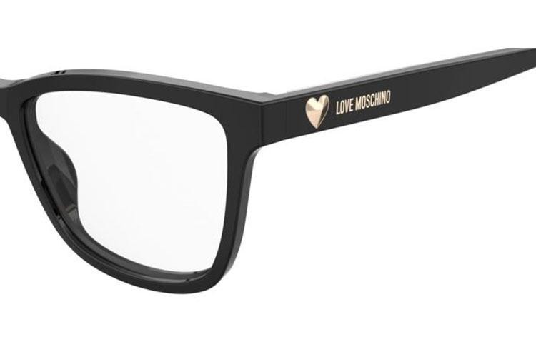 Ochelari Love Moschino MOL632 7RM Dreptunghiulari Negri