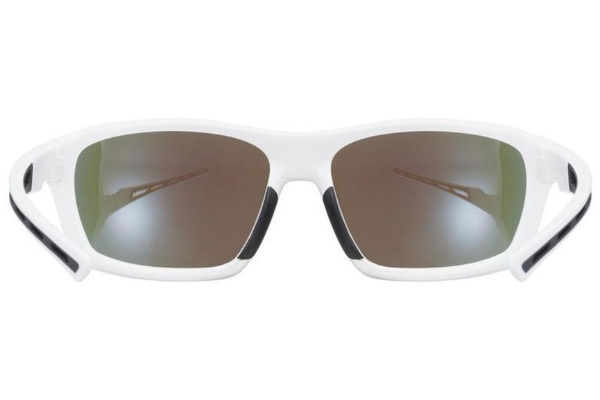 Okulary przeciwsłoneczne uvex sportstyle 229 White S3 Prostokątne Białe