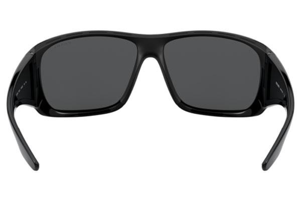 Okulary przeciwsłoneczne Prada Linea Rossa PS04VS 1AB5S0 Prostokątne Czarne