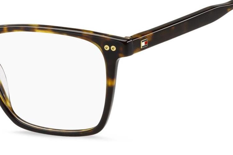 Ochelari Tommy Hilfiger TH2131 086 Dreptunghiulari Havana