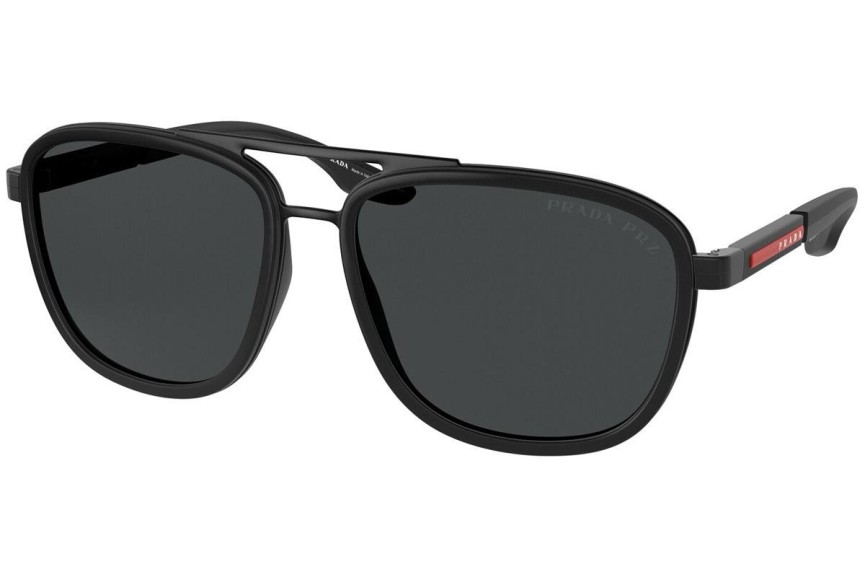 Ochelari de soare Prada Linea Rossa PS50XS 08O02G Polarized Pătrați Negri