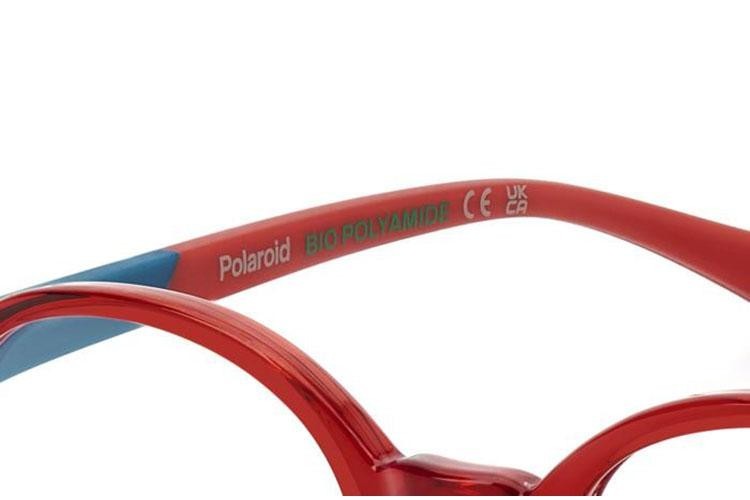 Ochelari Polaroid Junior PLDD841 C9A Rotunzi Roșii