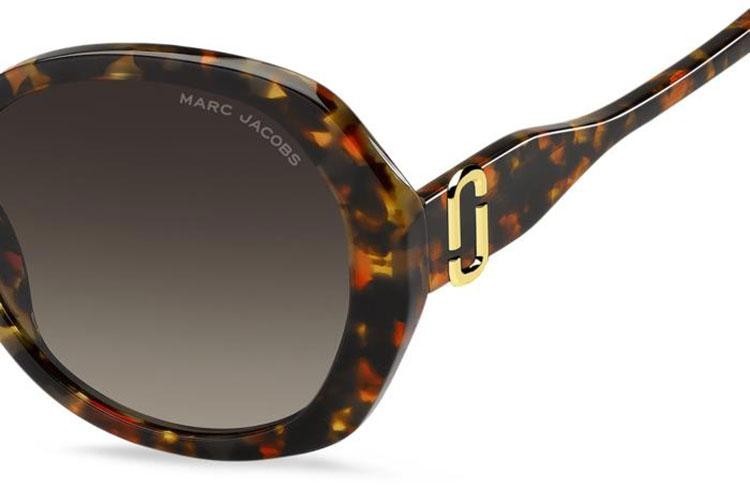 Napszemüvegek Marc Jacobs MARC763/S 0UC/HA Ovális Havana