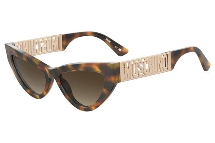 Napszemüvegek Moschino MOS170/S 086/HA Cat Eye Havana