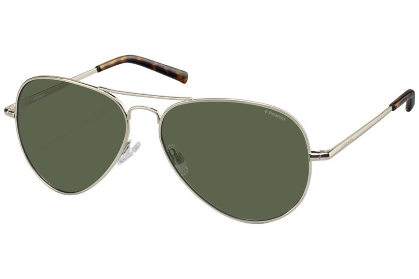 Okulary przeciwsłoneczne Polaroid PLD1017/S 3YG/H8 Polarized Pilotki (Aviator) Złote