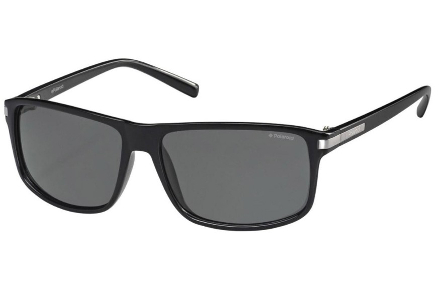 Okulary przeciwsłoneczne Polaroid PLD2019/S D28/Y2 Polarized Kwadratowe Czarne