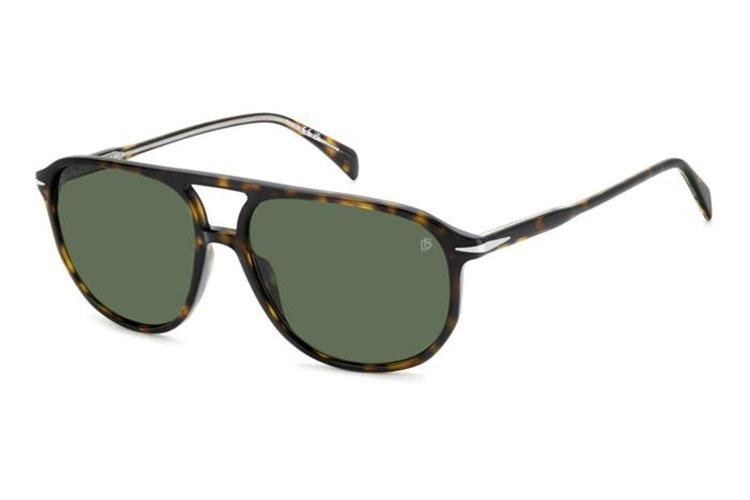 Ochelari de soare David Beckham DB1159/S 086/UC Polarized Dreptunghiulari Havana